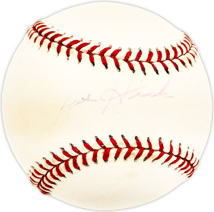 Joe Hicks Autographed Official AL Baseball White Sox, Senators
