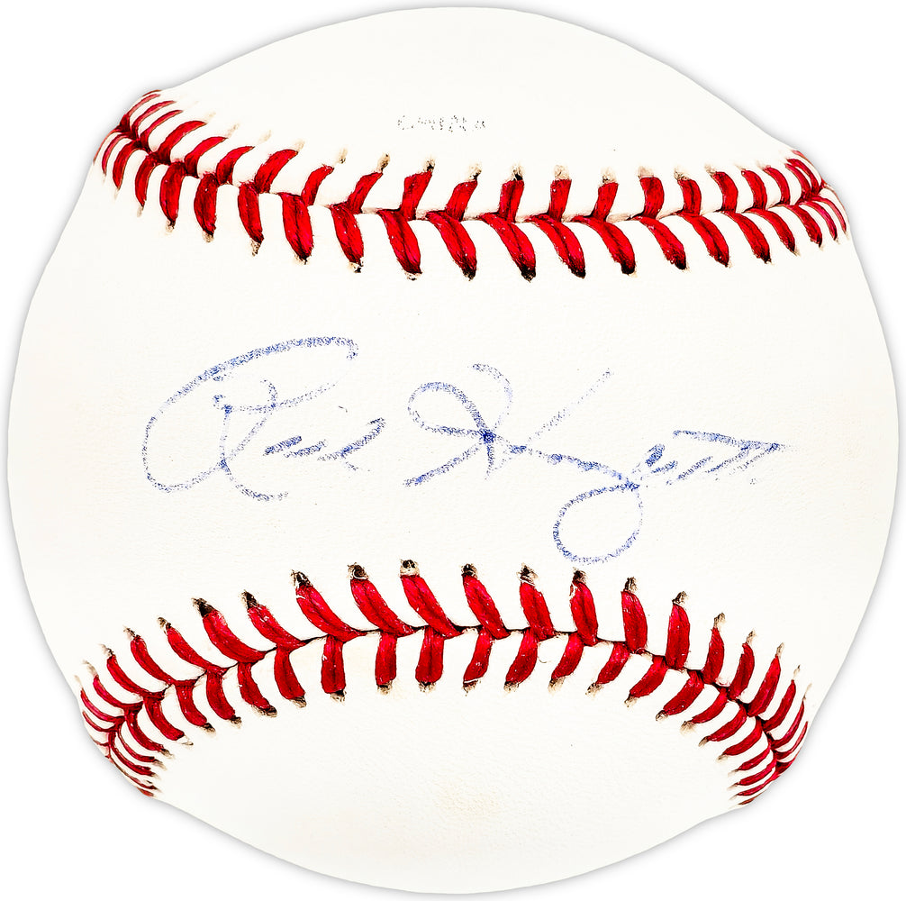Rick Honeycutt Autographed Official League Baseball Los Angeles Dodgers, Oakland A's