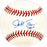 Jeff Shaw Autographed Official MLB Baseball Los Angeles Dodgers, Cincinnati Reds