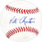 Pete Charton Autographed Official MLB Baseball Boston Red Sox