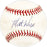 Matt Wise Autographed Official MLB Baseball Los Angeles Angels, Milwaukee Brewers