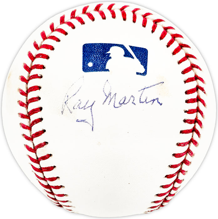 Ray Martin Autographed Official MLB Baseball Boston Braves