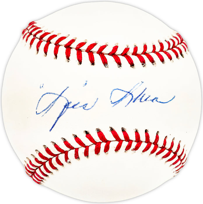 Spec Shea Autographed Official AL Baseball Yankees, Senators