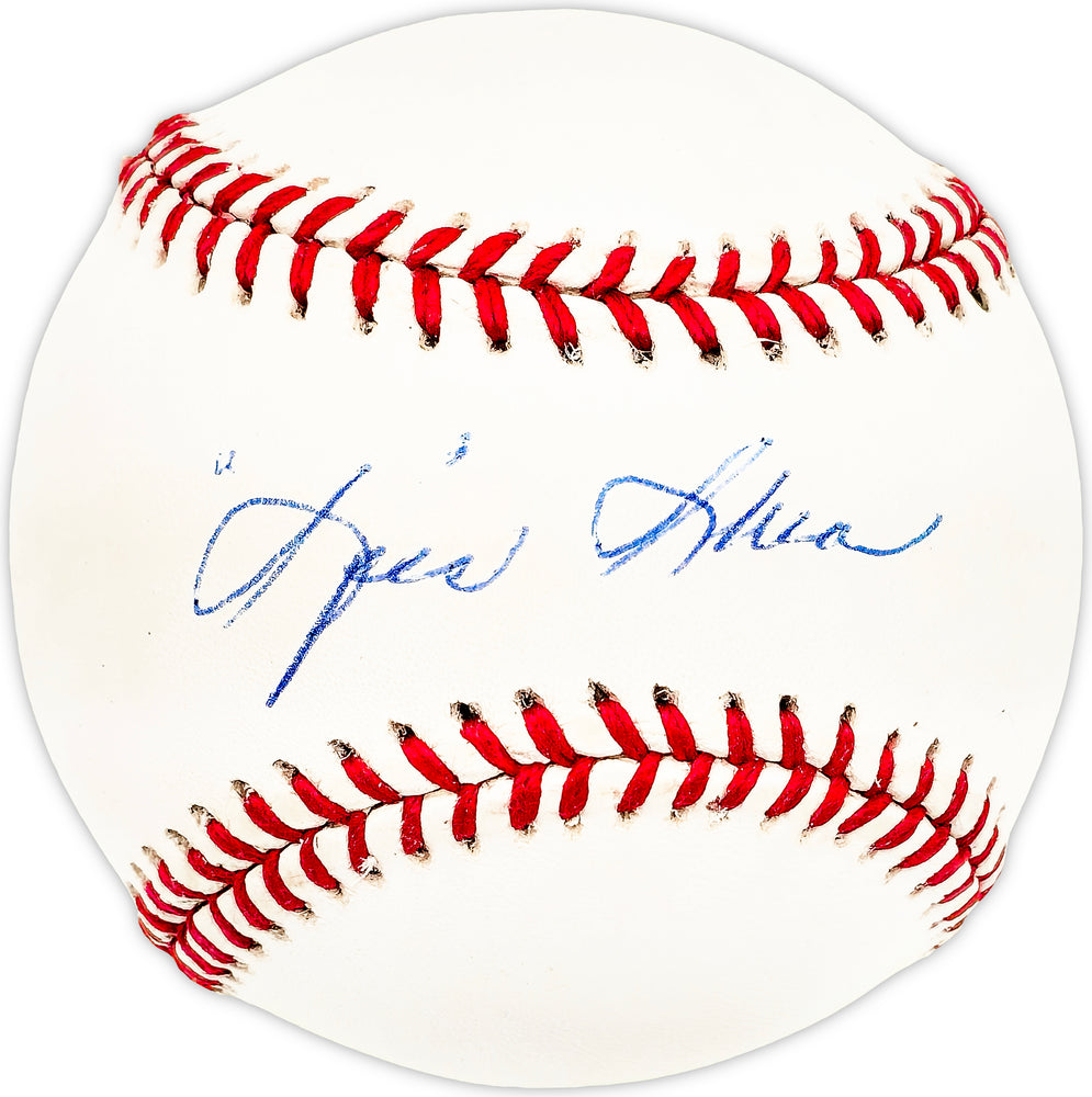 Spec Shea Autographed Official AL Baseball Yankees, Senators