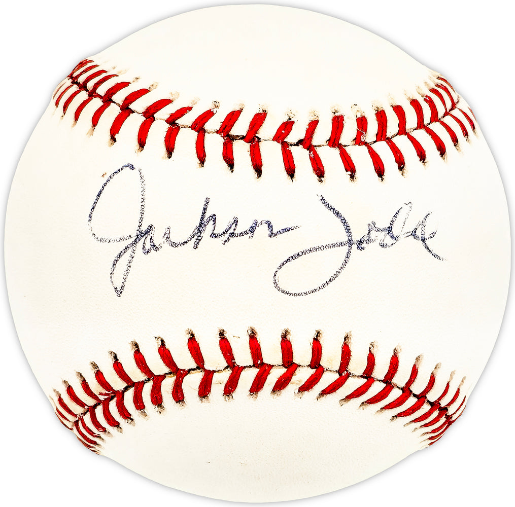 Jackson Todd Autographed Official AL Baseball Mets, Blue Jays