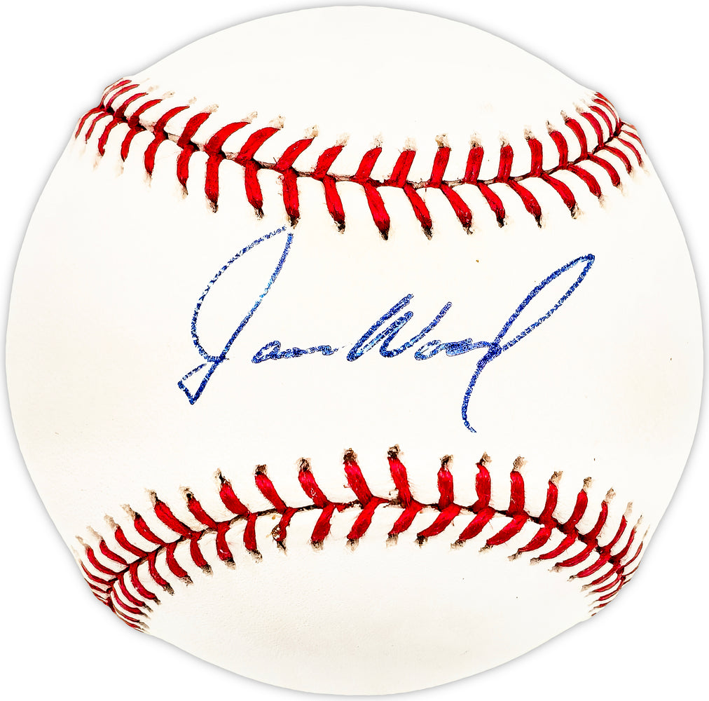 Jason Wood Autographed Official MLB Baseball Oakland A's