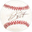 Morgan Burkhart Autographed Official MLB Baseball Boston Red Sox, Kansas City Royals