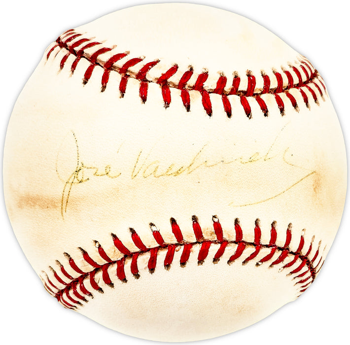 Jose Valdivielso Autographed Official AL Baseball Twins, Senators