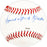 Forrest Spook Jacobs Autographed Official Cooper Baseball Pirates, KC A's