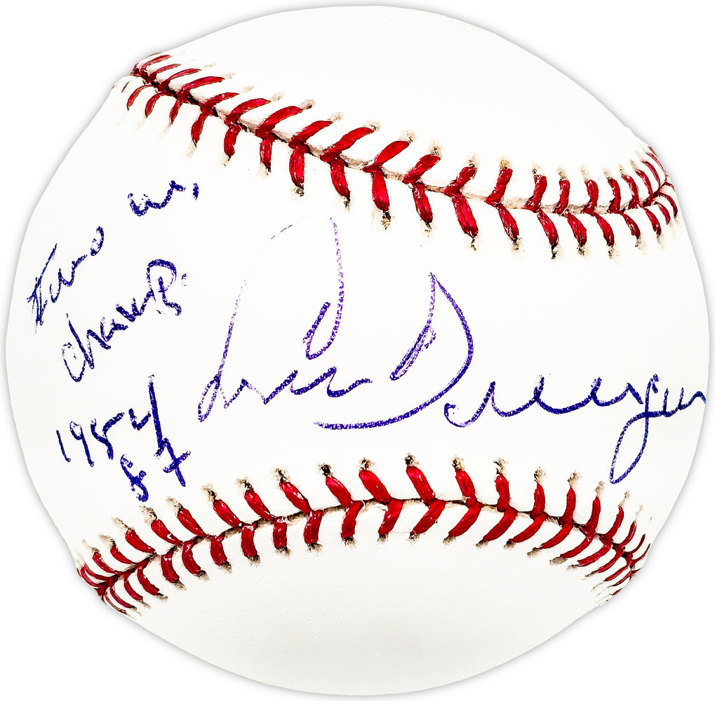 Juan Berenguer Autographed Official MLB Baseball Detroit Tigers, Minnesota Twins "Two time Champ 1984 & 87"