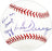 Juan Berenguer Autographed Official MLB Baseball Detroit Tigers, Minnesota Twins "Two time Champ 1984 & 87"