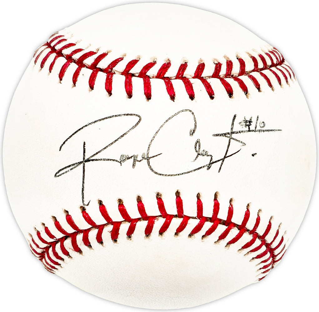 Royce Clayton Autographed Official MLB Baseball St. Louis Cardinals, San Francisco Giants