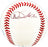 Dan Pfister Autographed Official AL Baseball KC A's