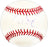 Ted Lilly Autographed Official MLB Baseball Blue Toronto Blue Jays, Chicago Cubs