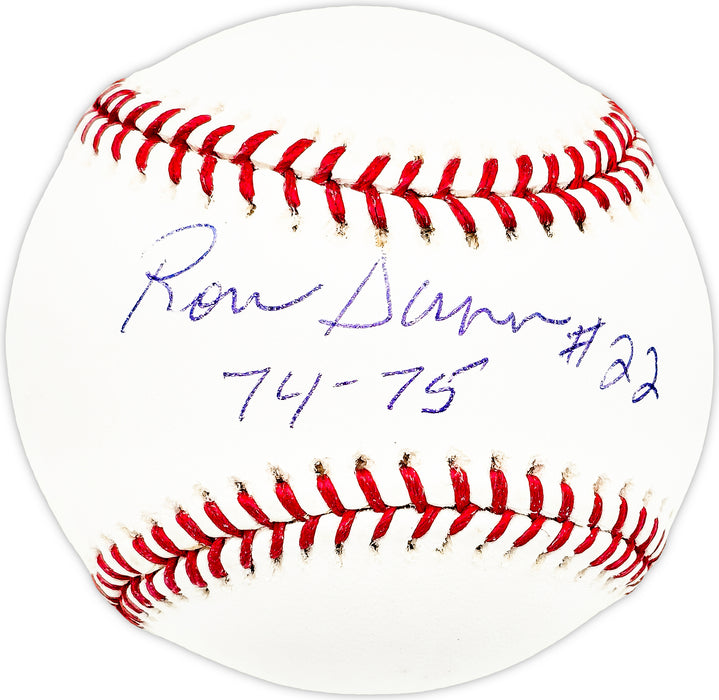 Ron Diorio Autographed Official MLB Baseball Philadelphia Phillies