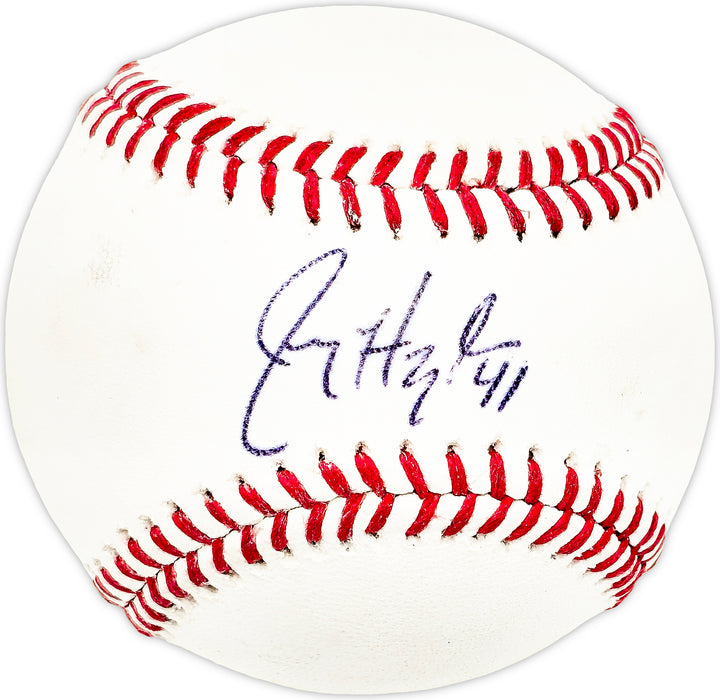 Jeremy Hazelbaker Autographed Official MLB Baseball St. Louis Cardinals MLB Holo #JB815014