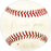 Larry Jaster Autographed Official Giles NL Baseball St. Louis Cardinals