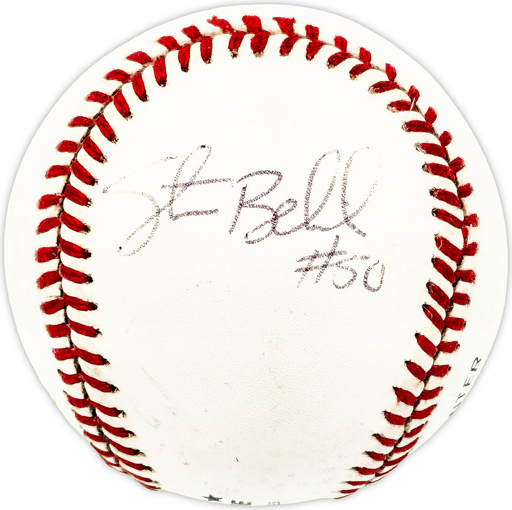 Stan Belinda Autographed Official NL Baseball Pittsburgh Pirates, Kansas City Royals