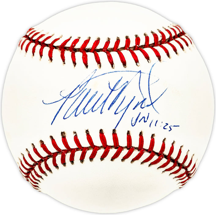 Paul Byrd Autographed Official NL Baseball Atlanta Braves, Philadelphia Phillies