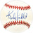 Keith Lockhart Autographed Official NL Baseball Atlanta Braves