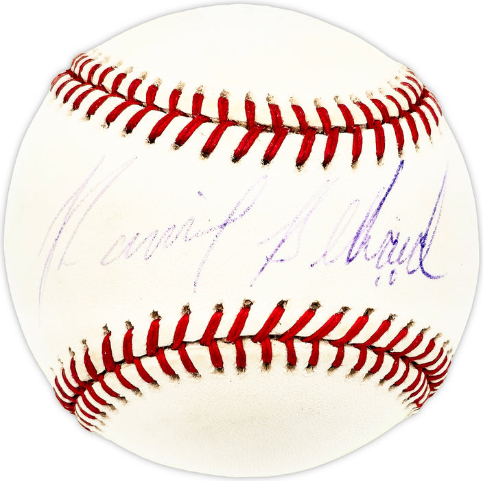 Ronnie Belliard Autographed Official MLB Baseball Brewers, Indians