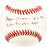 Mace Brown Autographed Official NL Baseball Pittsburgh Pirates "WS 1946, Pirates 1935"