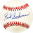 Fred Scherman Autographed Official AL Baseball Detroit Tigers