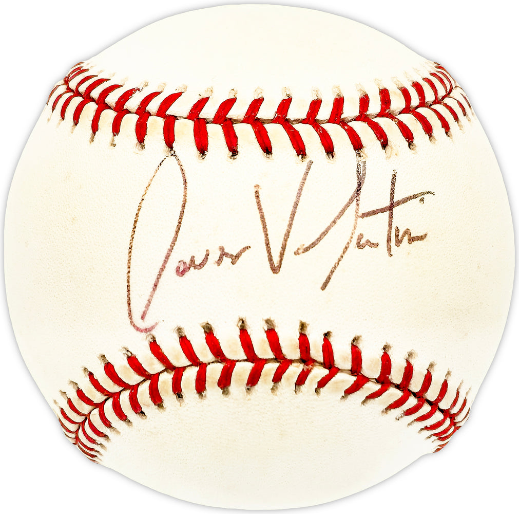 Javier Valentin Autographed Official MLB Baseball Cincinnati Reds, Minnesota Twins