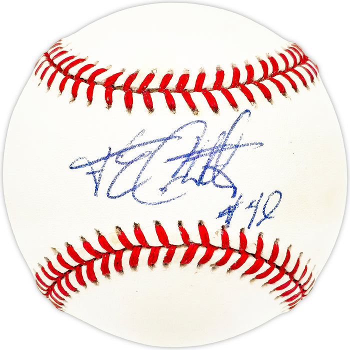 Frank Castillo Autographed Official NL Baseball Chicago Cubs