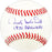 Ted Kubiak Autographed Official MLB Baseball Milwaukee Brewers "1970 Brewers"