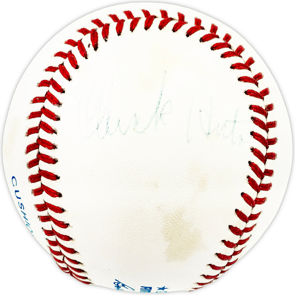 Chuck Hinton Autographed Official AL Baseball Cleveland Indians