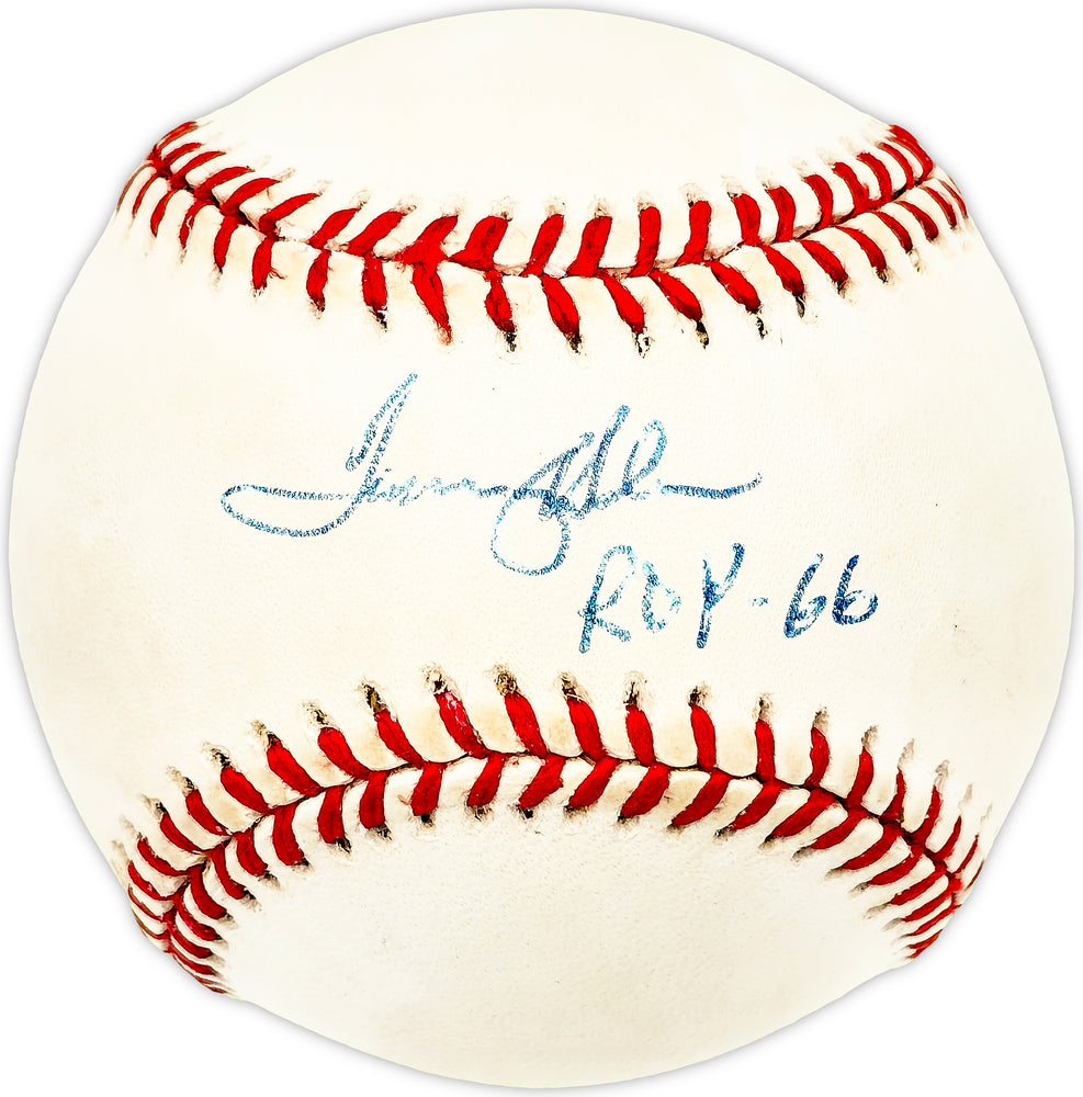 Tommy Helms Autographed Official NL Baseball Cincinnati Reds "ROY 66"