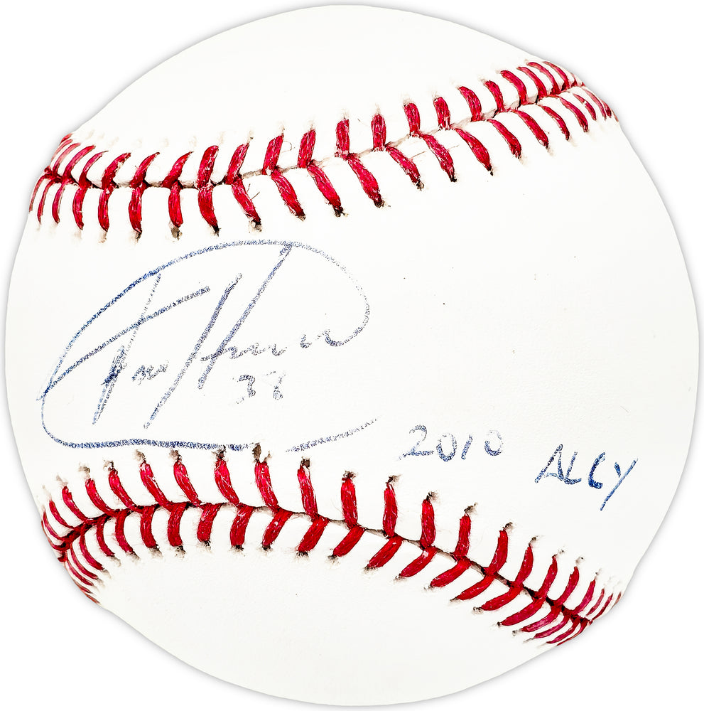 Felix Hernandez Autographed Official MLB Baseball Seattle Mariners "2010 AL CY" PSA/DNA #4A59716
