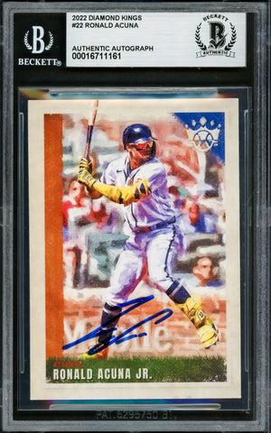 Ronald Acuna Autographed Baseball Collectibles - RSA