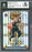 Stephen Curry Autographed 2021-22 Panini Mosaic Silver Prizm Card #284 Golden State Warriors Beckett BAS #16714199