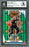 Stephen Curry Autographed 2021-22 Panini Mosaic Green Prizm Card #284 Golden State Warriors Beckett BAS #16714224