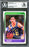 John Stockton Autographed 1988-89 Fleer Rookie Card #115 Utah Jazz Beckett BAS #16704993