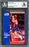 John Stockton Autographed 1991-92 Fleer Card #203 Utah Jazz Beckett BAS #16705022