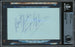 Sugar Ray Robinson Autographed 3x5 Index Card "Best Wishes" Beckett BAS #16714683