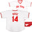 Cincinnati Reds Pete Rose Autographed White & Red Baseball Jersey PR Holo