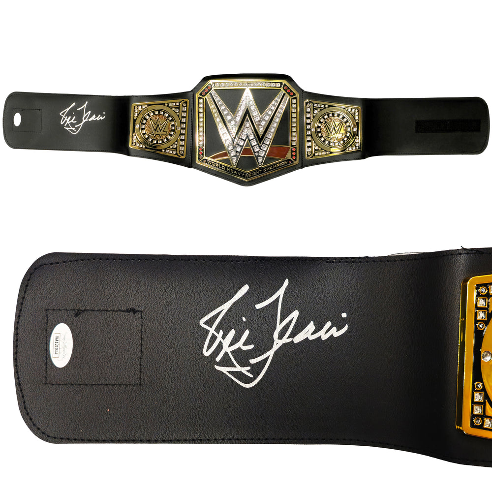 Ric Flair Autographed WWE Replica Belt JSA