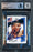 Mike Tyson Autographed 1986 Panini Supersport Reprint Rookie Retro Sticker Card #153 Auto Grade Gem Mint 10 Beckett BAS