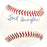 Fred Sington Autographed Official NL Baseball Brooklyn Dodgers Beckett BAS QR #BM25917
