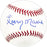 Larry Maxie Autographed Official MLB Baseball Atlanta Braves Beckett BAS QR #BM25961