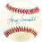 Larry Bearnarth Autographed Official NL Baseball Mets, Expos Beckett BAS QR #BM17800