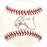 Chris Snelling Autographed Official MLB Baseball Seattle Mariners