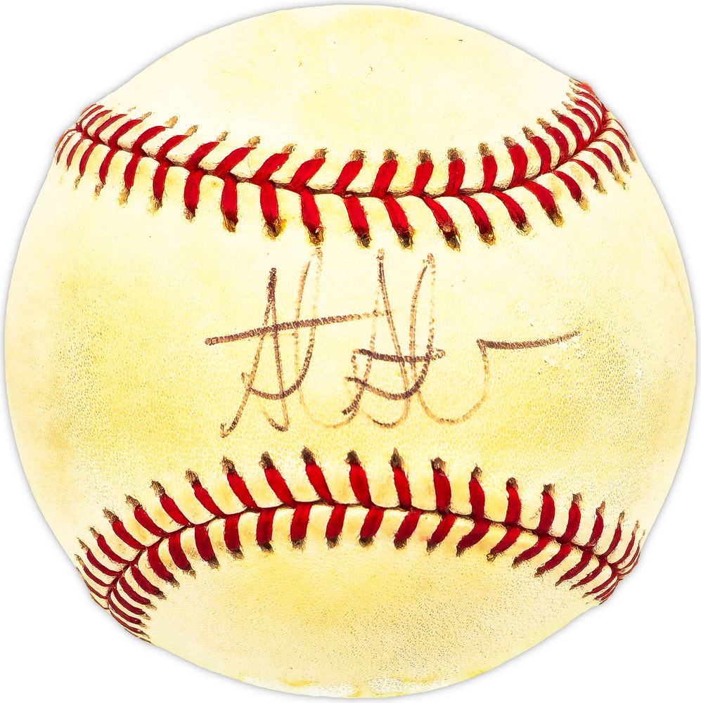 Steve Sinclair Autographed Official AL Baseball Toronto Blue Jays