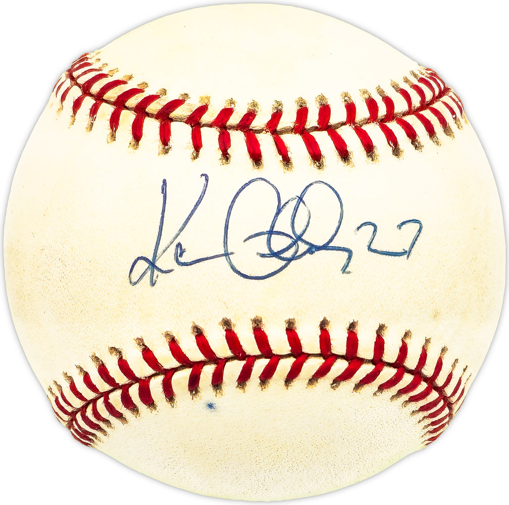 Ken Cloude Autographed Official AL Baseball Seattle Mariners