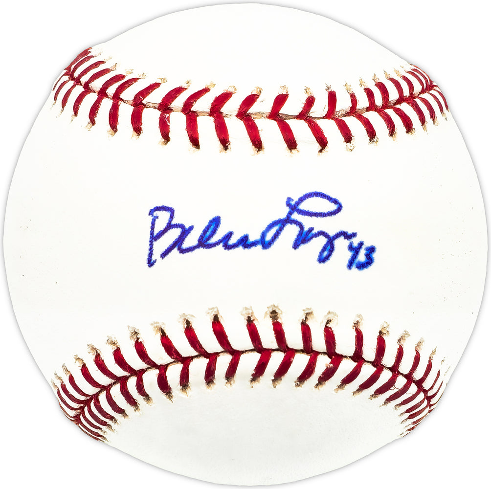 Brandon League Autographed Official MLB Baseball Dodgers, Mariners