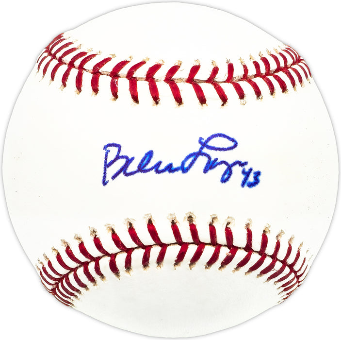 Brandon League Autographed Official MLB Baseball Dodgers, Mariners